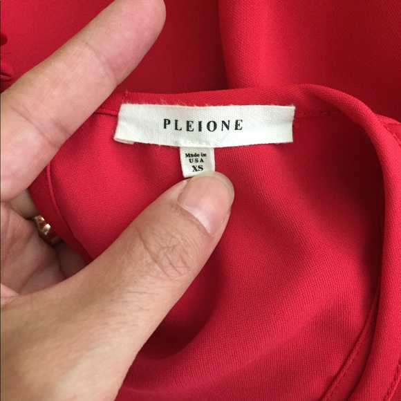 Red high low dress - Picture 7 of 8